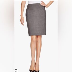 Elie Tahari Wool Pencil Skirt